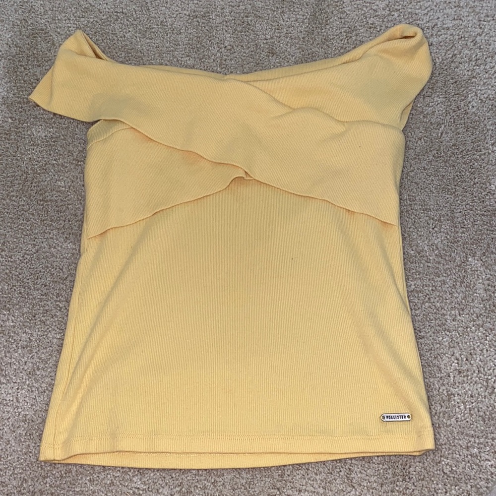 Off the shoulder crop top